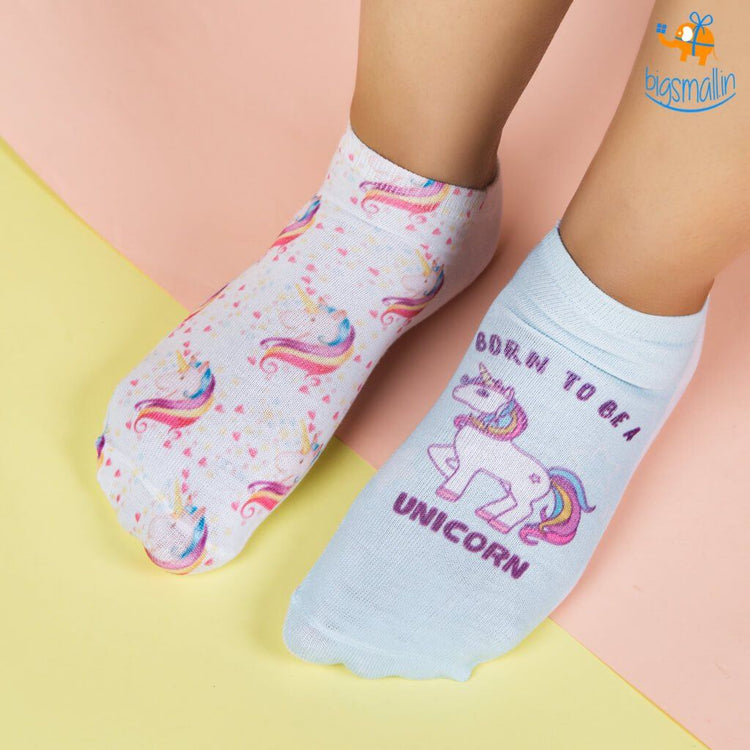 Unicorn Socks - Set of 2 - bigsmall.in