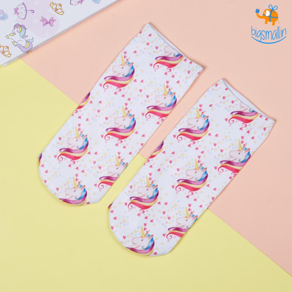 Unicorn Socks - Set of 2 - bigsmall.in