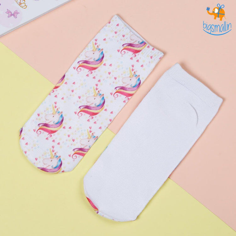 Unicorn Socks - Set of 2 - bigsmall.in