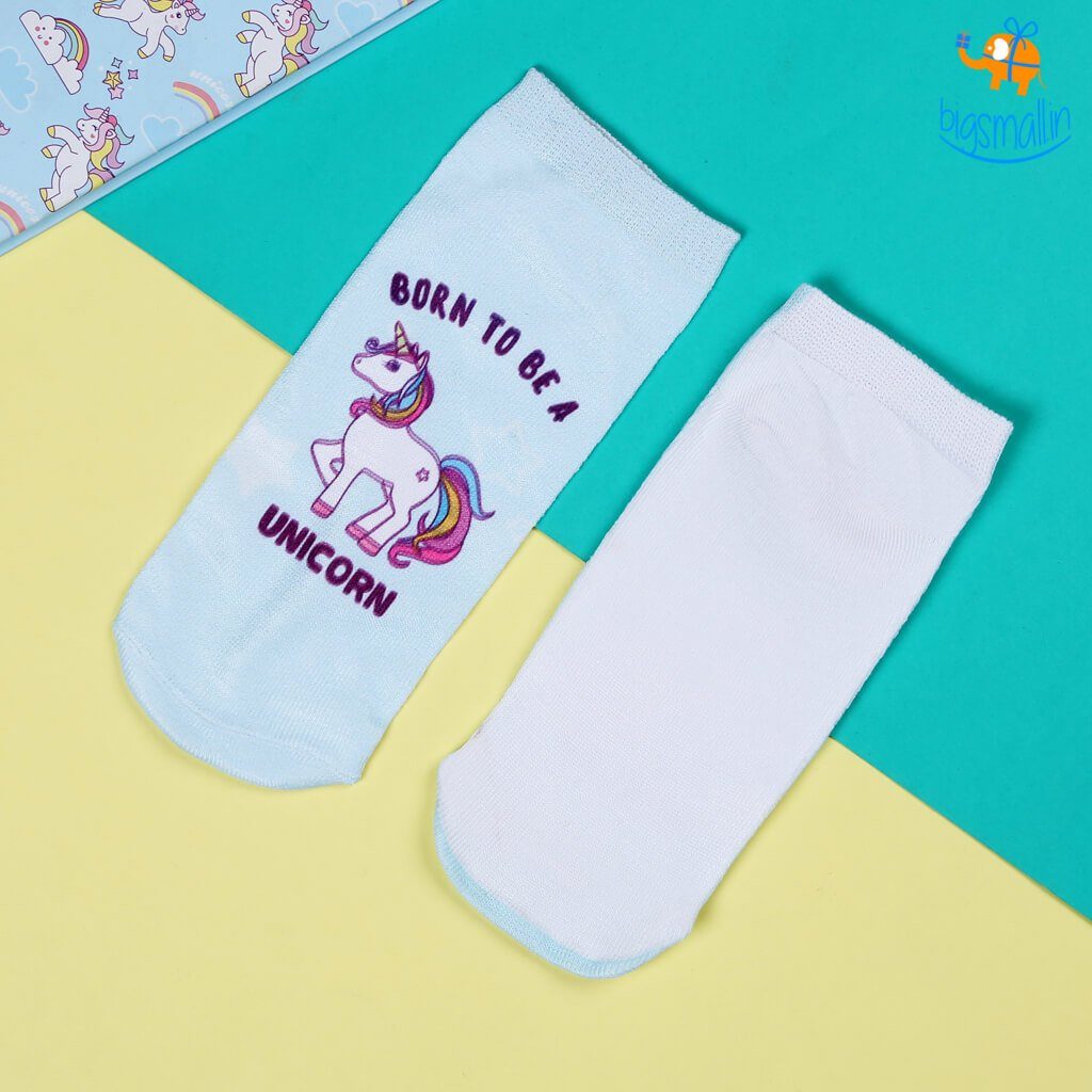 Unicorn Socks - Set of 2 - bigsmall.in