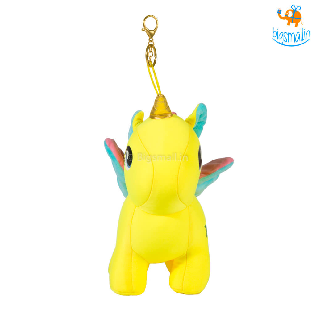 Unicorn Plush Toy with Clasp Holder