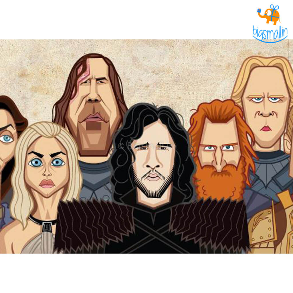 Game Of Thrones Laminated Poster - bigsmall.in