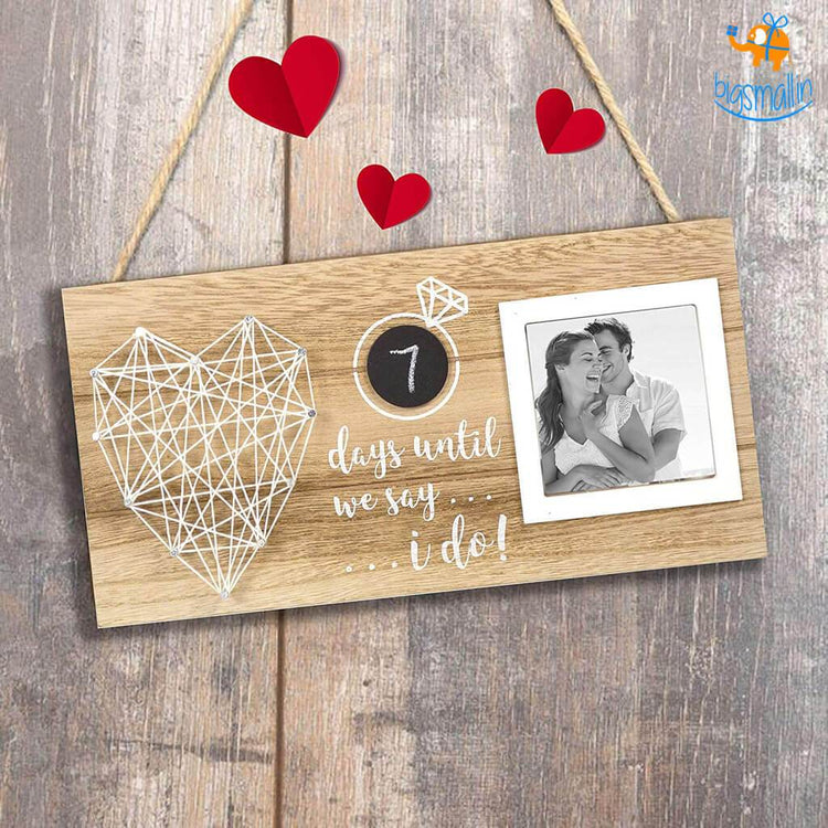 Wedding Countdown Frame - bigsmall.in