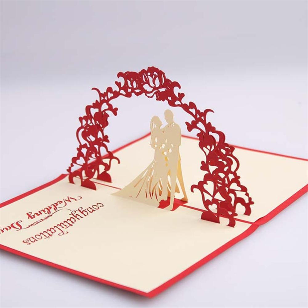 Wedding Pop-up Card - bigsmall.in