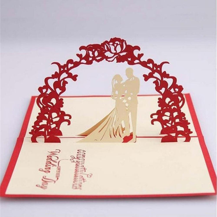 Wedding Pop-up Card - bigsmall.in