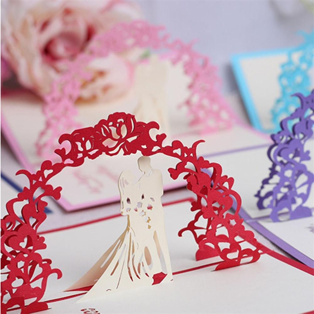 Wedding Pop-up Card - bigsmall.in