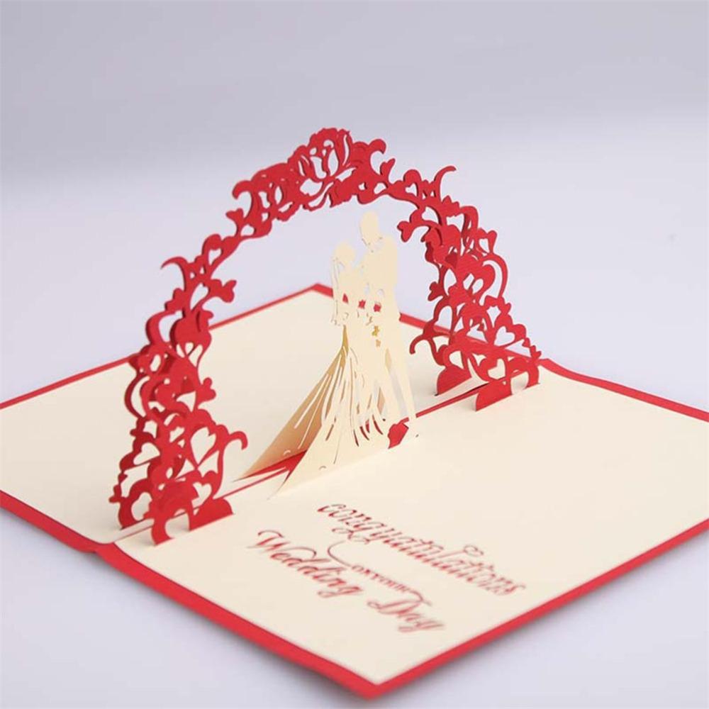 Wedding Pop-up Card - bigsmall.in