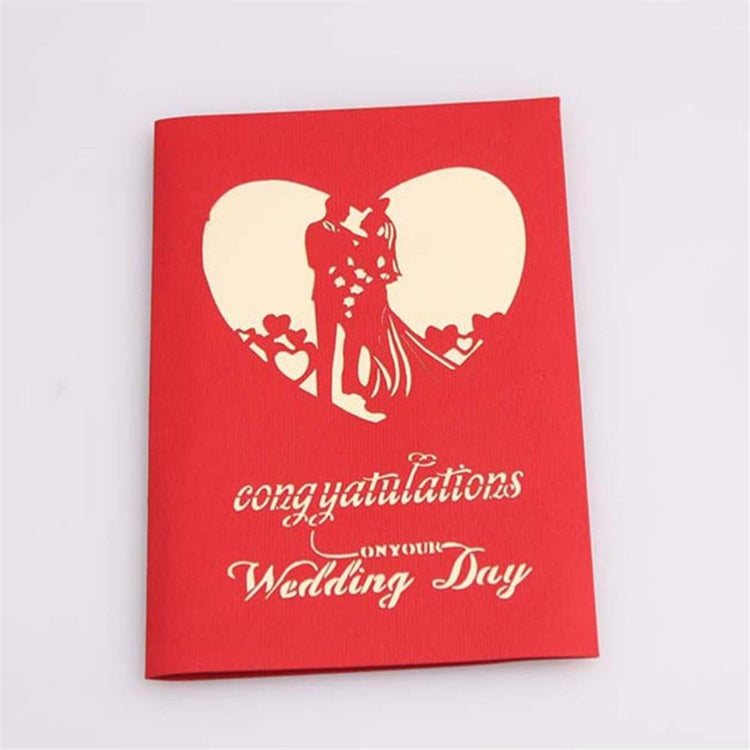 Wedding Pop-up Card - bigsmall.in
