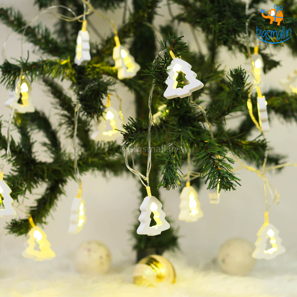 White Christmas Tree LED Lights
