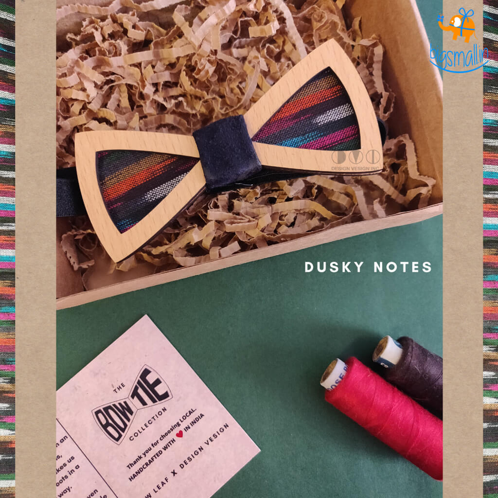 Handcrafted Wooden Bow Tie
