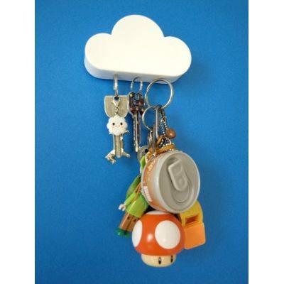 Cloud Magnetic Keychain Holder - bigsmall.in