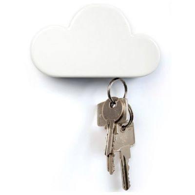 Cloud Magnetic Keychain Holder - bigsmall.in